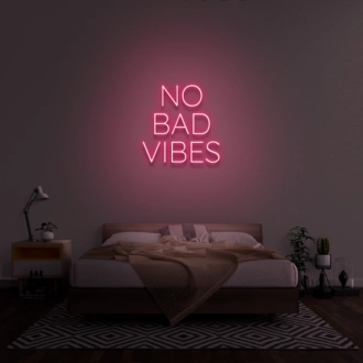 No Bad Vibes Neon Sign
