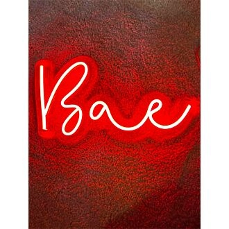 Brighten Your Space: From Weddings to Bars with Bae Custom LED Neon Light.