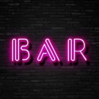 Bar Neon Sign Ideal for bars and social spaces