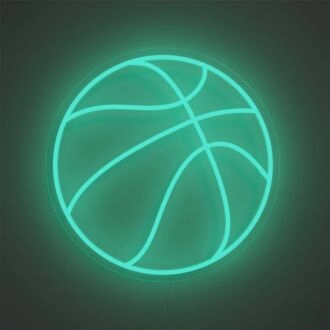 Basketball LED Neon Sign: Perfect for Home Decor, Bars, Sports Enthusiast's Office, and Game Day Celebrations