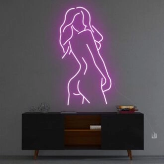 'Beauty Pose' Neon Sign