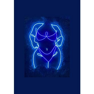 Brighten Up Your Bar or Bachelor Pad with Bikini Woman Naked LED Neon Sign – The Ultimate Statement in Decor.