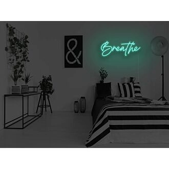 Breathe Neon Sign
