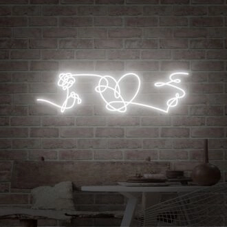 Brighten Your Special Moments: Bts Love Yourself Led Neon Sign Wall Decor, Perfect for Birthday Gifts, Store Displays, and Home Celebrations.