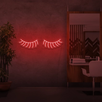 Eyelash Neon Sign