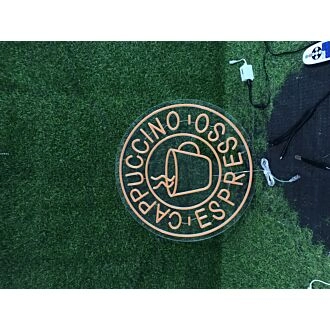 Light Up Your Café or Kitchen Ambiance with the Cappuccino Espresso LED Neon Sign, Perfect for Coffee Lovers' Gatherings and Home Decor.