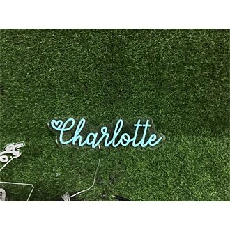Brighten Your Space: Charlotte Name Custom LED Neon Sign for Home Decor, Office, Bars, and Weddings