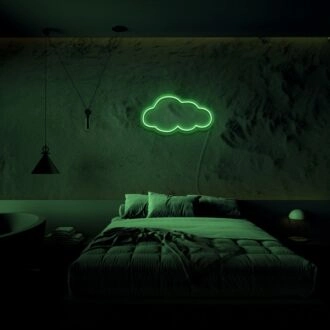 Cloud Neon Sign Add a touch of whimsy and serenity