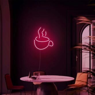 Coffee Neon Sign for Cafes and Coffee Shops