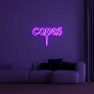 Copes Neon Sign