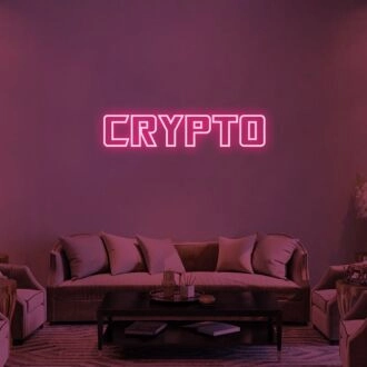 Crypto Neon Sign