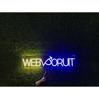 Elevate your home, office, and special events ambiance with Custom Web Voruit LED Neon Sign.