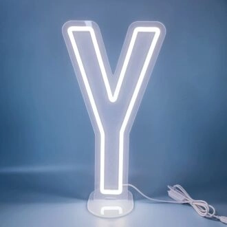 Brighten Your Special Events and Spaces with the Customized LED Neon Light Letter Y – Perfect for Birthdays, Weddings, and Trendy Home Decor.
