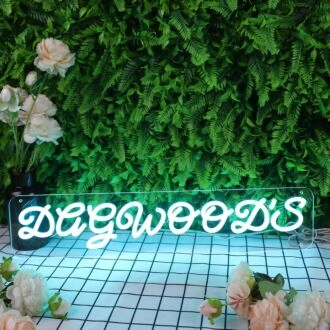 Dagwood's Blue Neon Sign