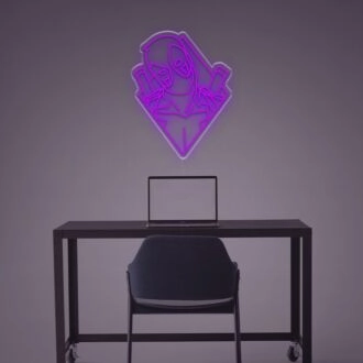 Elevate your game room or bar ambiance with the unique Deadpool LED Neon Sign.