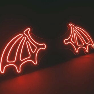 Devil Wings Neon Sign