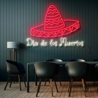 Dia De Los Muertos Neon Sign