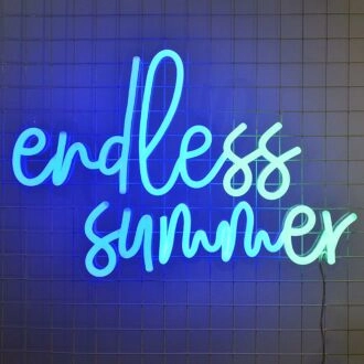 Endless Summer Neon Sign perfect for beach house decor