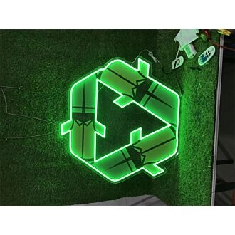 Brighten Your Office, Storefront, or Bar: Environmental Logo UV Print LED Neon Sign Perfect for Creating an Inviting Atmosphere