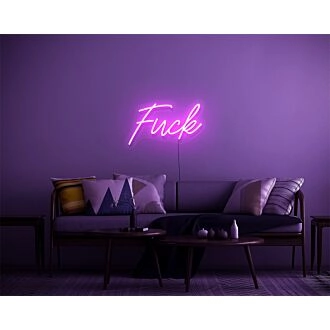 Brighten Your Space with Versatility: Fck LED Neon Sign for Bars, Weddings, Parties, and Edgy Home Decor