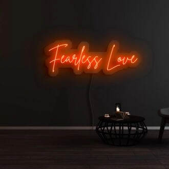 Fearless Girl Neon Sign