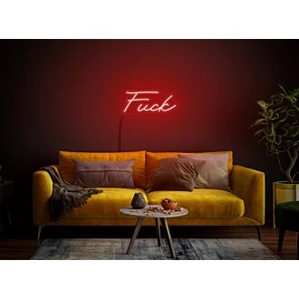 Brighten Your Bedroom, Office, or Party: The Versatile Fuck Neon Sign for Edgy Decor and Celebrations