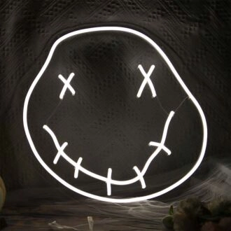 Funny Goofy Face Neon Sign