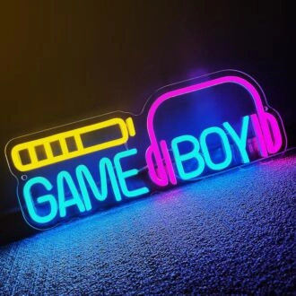 Customize Gaming Boy Neon Sign