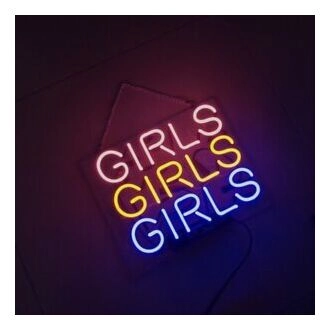 Girls Girls Girls Neon Sign Led Neon Light