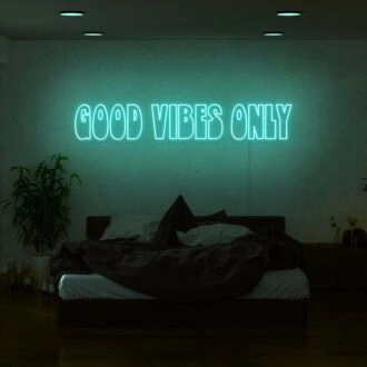 Good Vibes Only II Neon Sign