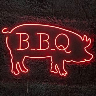 Add a Sizzling Touch to Your BBQ Nights, Parties, and Restaurant Ambiance with the Custom Grill BBQ Neon Light.