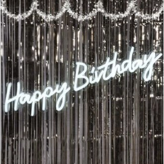 Happy Birthday Make Birthdays Brighter with Neon