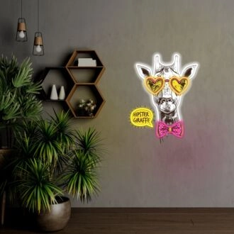 Hipster Uv Light Durable Led Neon Art For Your Space