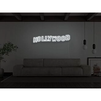 Hollywood Hills Neon Sign for Glamorous and Iconic Decor