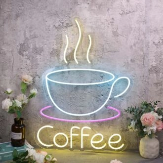 Hot Coffee Custom Neon Sign
