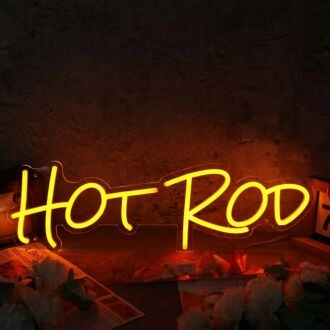 Hot Rod Red Neon Sign