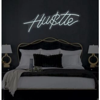 Hustle Neon Sign