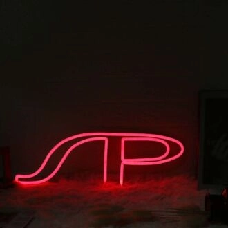 IP Red Custom Neon Sign