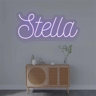 Brighten Up Your Spaces: From Storefronts to Weddings with Stella Name LED Neon Sign.