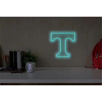 Brighten Your Space: Perfect for Bars, Stores, and Home Decor with the Tennessee Logo LED Neon Sign.