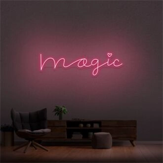Brighten Up Any Space: Perfect for Home, Office, and Bar - Wall Decor Home LED Sign Magic LED Neon Sign.