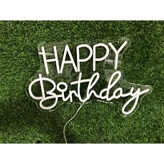 Brighten Celebrations Everywhere: From Home Gatherings to Office and Bar Birthdays with the Party Decor Happy Birthday LED Neon Sign.