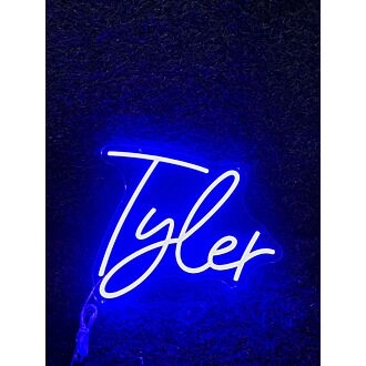 Brighten Your Space: Enhance Any Room, Office, or Event with Personalize Custom Tyler LED Neon Sign.