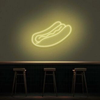 Hot Dog Neon-Schild