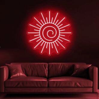 Bringen Sie Farbe in Ihre Wohnräume, Ihr Büro oder Ihre Feier: Multicolor Sun Magic LED-Neonschild – Perfekt für Raumdekoration, Schaufenster und festliche Anlässe.