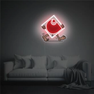 Brighten Up Any Room or Create the Perfect Party Atmosphere with Carhartt Logo Sign LED Neon Acrylic Artwork – Ideal for Home Decor, Offices, Stores, Bars, and Weddings.