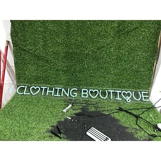 Brighten Up Your Clothing Boutique, Fashion Store, or Trendsetting Home Decor with the LED Neon Sign.