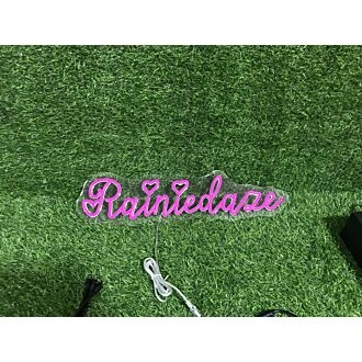 Brighten Up Your Space: From Weddings to Bars with the Rainiedaze Pink LED Neon Sign.