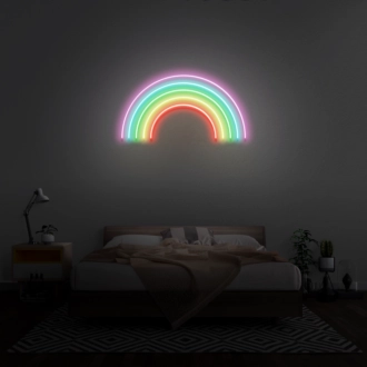Rainbow Neon Sign