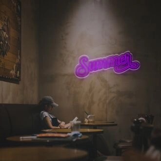 Light Up Your Home, Office, and Celebrations: Summer For Indoor Space LED Neon Sign for an Inviting Ambiance